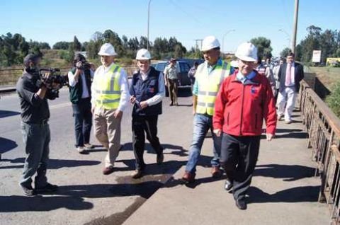 MOP inicia obras de mantención de Puente Nuevo Cautin Seremi de