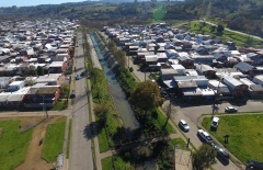 MOP inicia obras de segunda etapa del mejoramiento del estero Ralun Coyan en sector Villa El Salitre en Temuco