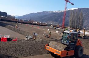 Ministerio de Obras Públicas trabaja a toda máquina en obras de construcción de nuevo Hospital de Lonquimay