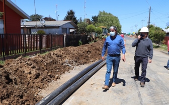 MOP: sobre un 50% de avance presentan obras de reposición y ampliación del sistema de Agua Potable Rural de Hualpin