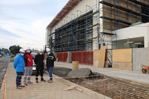 MOP avanza con obras de construcción del Liceo Jorge Teillier de Lautaro