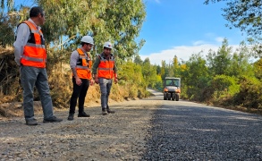 MOP ejecuta obras de pavimentación de último tramo del camino Pircunche – Llamuco en Vilcún