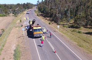 Ministerio de Obras Públicas inició las obras de mejoramiento de los últimos 11 kilómetros de la Ruta Lautaro – Galvarino