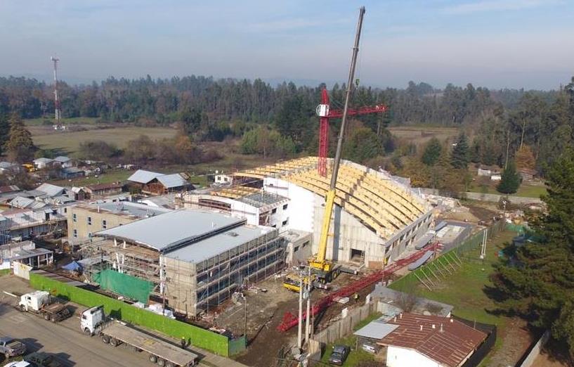 Dirección de Arquitectura del MOP finaliza en enero de 2021 obras de Reposición de Liceo de Ciencias y Humanidades de Pitrufquén