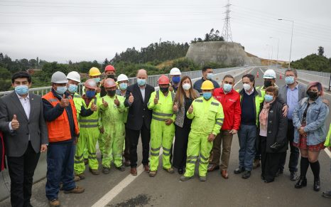 Ministro Moreno da el vamos a operación de nueva interconexión vial entre las comunas de Temuco y Vilcún