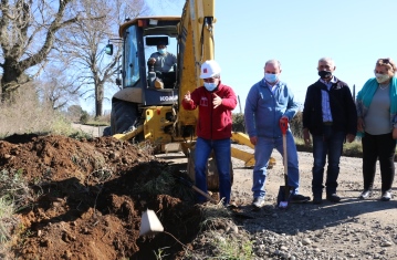 MOP inicia obras para pavimentar 8,2 km de  la ruta Pocoyán – Villa Boldos en la comuna de Toltén