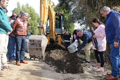 MOP da inicio obras para pavimentar 3,7 kilómetros de la ruta 621 acceso a San Pedro-Suevia en Freire