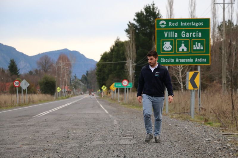 MOP inició contrato de conservación de 14,8 kilometros de la Ruta S-51-R Tramo Villa García – Melipeuco