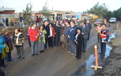 Autoridades de Gobierno inspeccionan inicio de obras en el acceso al Portal San Francisco de Temuco
