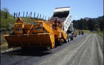 MOP: Pavimentación de acceso a Cuesta las Raíces, entran en su fase final
