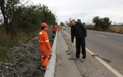 MOP: OBRAS DE PAVIMENTACION DE RUTA INSPECTOR FERNANDEZ – TERMAS DE TOLHUACA ENTRAN SU FASE FINAL