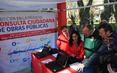 Ministerio de Obras Públicas lanza primera Consulta Ciudadana de Obras Públicas a nivel nacional