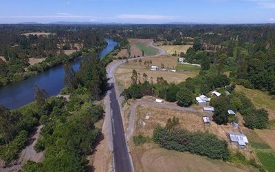 MOP: obras de pavimentación de la  Ruta S-464 Quepe-Boroa entran en su fase final