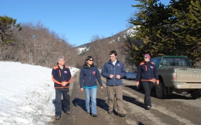 Autoridades de La Araucanía verifican accesibilidad a centros termales y de esquí en la región