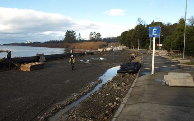 En octubre finalizan obras de reparación de la Costanera de Villarrica