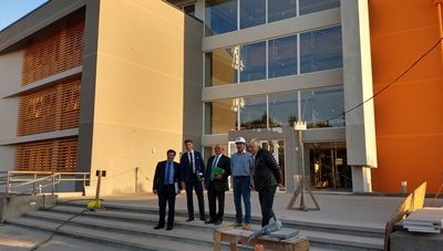 MOP: obras de nuevo edificio consistorial de Perquenco presentan un 95 por ciento de avance