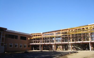 MOP finaliza en agosto obras de mejoramiento de la Escuela República de Italia, en Capitán Pastene