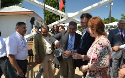 MOP beneficia con agua potable rural a más de 400 familias de Pua, en Victoria