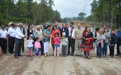 MOP INAUGURA JUNTO A VECINOS OBRAS DE  NUEVO PUENTE LEFUN,  EN VILLARRICA