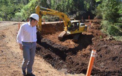 VIALIDAD EXPERIMENTA FUERTE IMPULSO EN PROGRAMA DE CAMINOS BASICOS EN LA ARAUCANIA