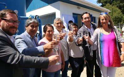 MOP y habitantes inauguran obras de reposición y ampliación del sistema de Agua Potable Rural de Reserva Mahuidanche en Pitrufquén