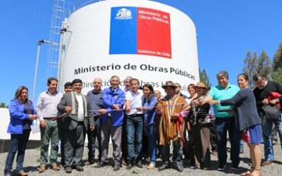 MOP inaugura proyecto de agua potable rural que beneficia a 1.044 habitantes mapuche de Loncoche