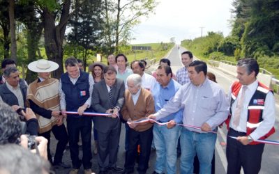 GOBIERNO INAUGURA OBRAS DE PAVIMENTACIÓN DEL CAMINO VILCUN – EL ALAMBRADO
