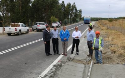 MOP: obras de pavimentación de Ruta R-444 Lumaco – Los Sauces por Las Rosas, entran en su fase final