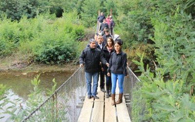 MOP comenzará en enero la construcción de puente que beneficiara a comunidad indígena de sector Lolcura, en Collipulli