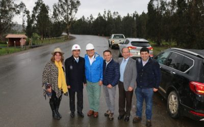 MOP avanza en un 50% trabajos de pavimentación del camino Lumaco – Los Sauces por Las Rosas