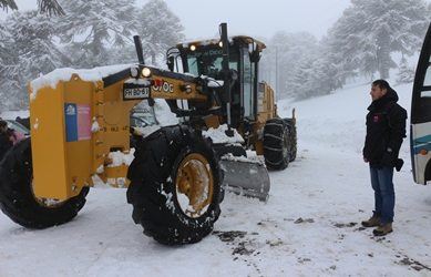 MOP COORDINA ACCIONES PARA MANTENER OPERATIVAS LAS RUTAS HACIA CENTROS TURISTICOS DE LA ARAUCANIA