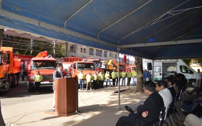 VIALIDAD RECIBE NUEVA MAQUINARIA DESTINADA AL PLAN DE CONECTIVIDAD INDIGENA EN LA PROVINICIA DE MALLECO