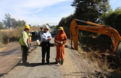 MOP ejecuta obras de pavimentación del camino El Alambrado – Niagara