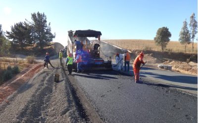 MOP avanza con obras de pavimentación de la Ruta R-42 que une Purén con Lumaco