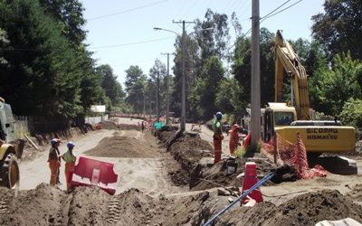 Vialidad acelera las obras de la Variante Internacional de Pucón