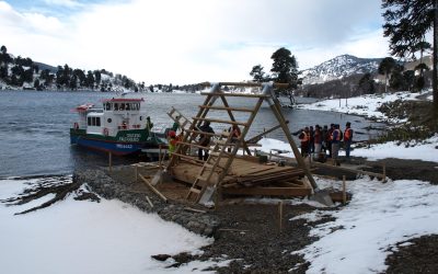 En su fase de término se encuentran obras de construcción de embarcaderos en el Lago Icalma
