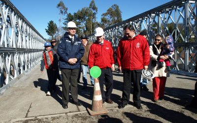 MOP pone en servicio Puente Mecano en el sector de Niágara