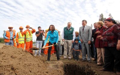 MINISTRA SILVA DA INICIO A LAS OBRAS DEL PAR VIAL LABRANZA EN LA REGIÓN DE LA ARAUCANÍA