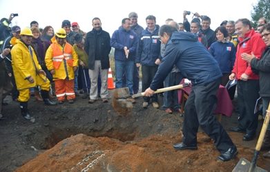 Gobierno inicia pavimentación de última etapa del camino Pitrufquen – Ñancul