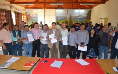 MOP REANUDA LOS TRABAJOS PARA COMPLETAR LA PAVIMENTACION DE LA RUTA PUREN-LUMACO