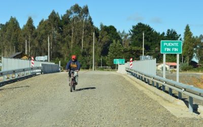 MOP termina construcción de tres puentes en camino Quepe-Boroa