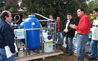 MOP pone a disposición plantas portátiles de potabilización para los Sistemas de Agua Potable Rural dañados por el terremoto