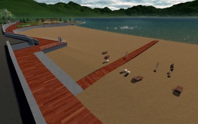 MOP proyecta millonaria inversión para el mejoramiento de los bordes costeros lacustres de la Araucanía