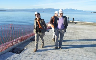MOP: A FINES DEL SEGUNDO SEMESTRE ESTARÁN TERMINADAS LAS OBRAS DE CONSTRUCCION DE PLAYA PUCARA EN VILLARRICA