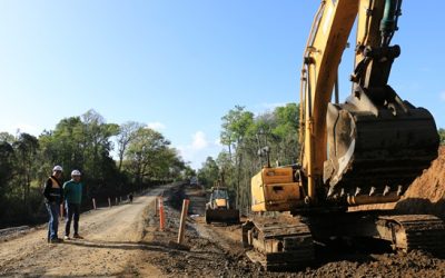 MOP trabaja  a toda máquina con obras para pavimentar Ruta S-70 Pocoyan-Puente Peule