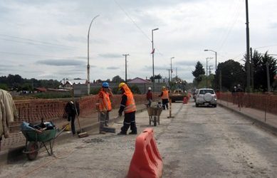 MOP programa trabajos de pavimentación del Puente Cautín en Lautaro para este fin se semana