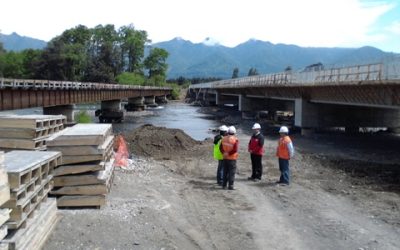 MOP finaliza en diciembre obras del puente Medina en Melipeuco