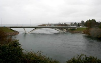 MOP reinicia obras de mejoramiento del Puente Leufu-Lafquén