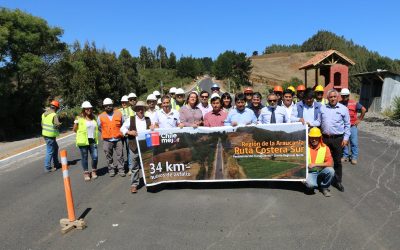 MOP finaliza obra gruesa del pavimento entre Tranapuente y el Límite Regional Norte