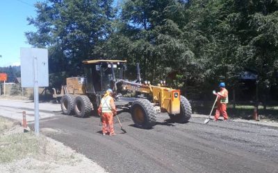 MOP comenzó trabajos de mejoramiento de ruta Pichares-Huife en la comuna de Pucón